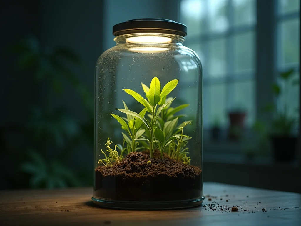 Terrário Fechado: Erro que Mata Sua Planta Revelado! Terrário Fechado: Erro que Mata Sua Planta Revelado!