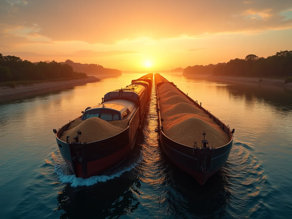 Ferrovias e Hidrovias: Soluções Eficientes para Transporte de Grãos Ferrovias e Hidrovias: Soluções Eficientes para Transporte de Grãos