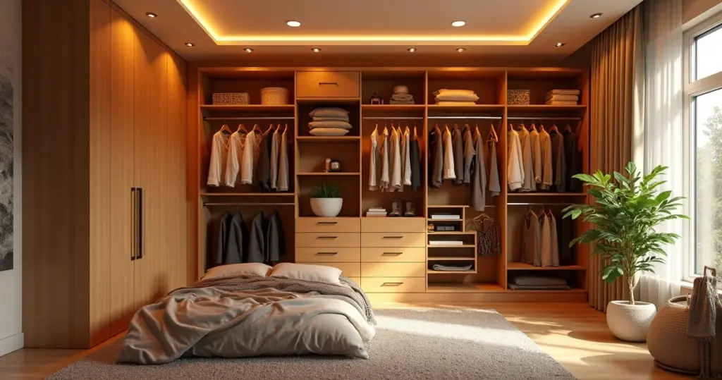 Closet no Quarto: 5 Segredos Revelados (Transforme Seu Espaço!) Closet no Quarto: 5 Segredos Revelados (Transforme Seu Espaço!)