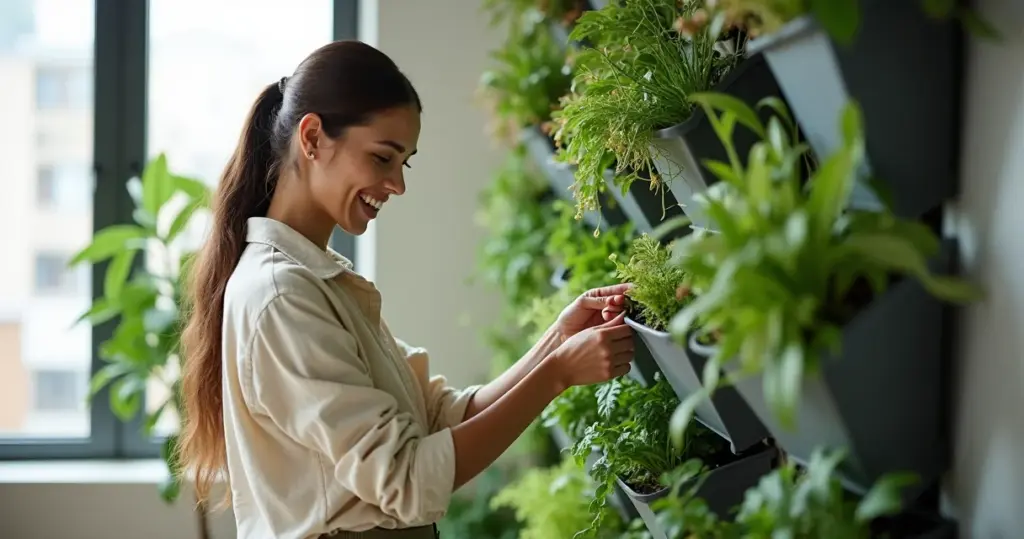 Como fazer jardim vertical em parede interna: transforme seu cantinho em 6 passos