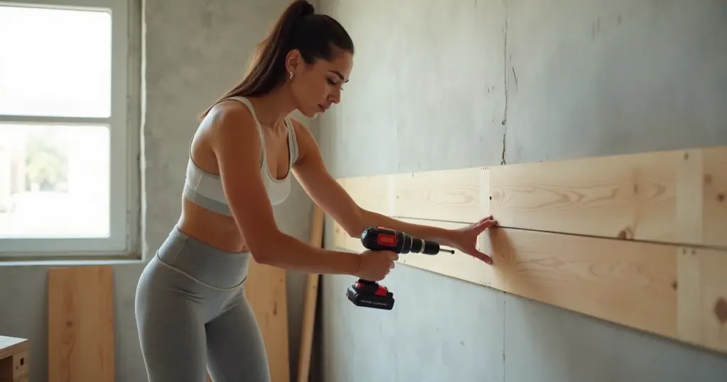 Como fixar ripas de madeira na parede sem medo de errar (o detalhe que muda tudo)