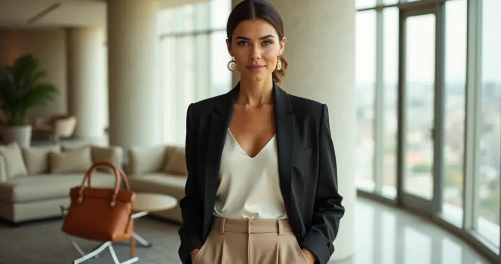 Como usar calça pantalona de alfaiataria no trabalho sem parecer desleixada Como usar calça pantalona de alfaiataria no trabalho sem parecer desleixada