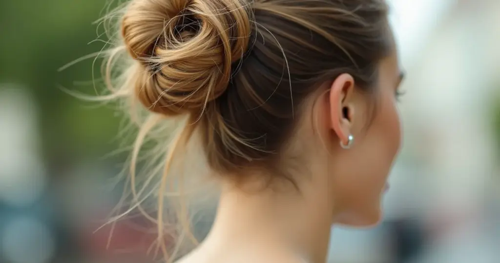 Coque Simples: O Penteado que Salva Seu Dia em 1 Minuto! Coque Simples: O Penteado que Salva Seu Dia em 1 Minuto!