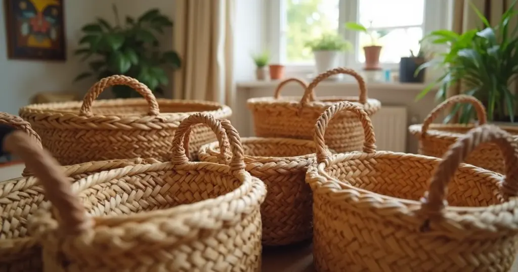 7 Dicas de Decoração com Cestos de Palha para um Lar Aconchegante