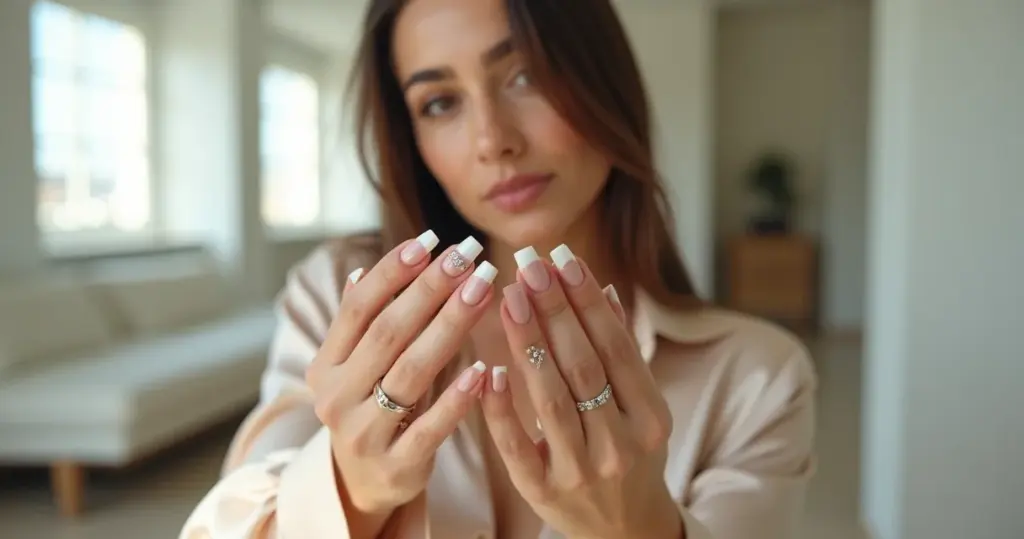 18 Ideias de Decoração de Unha Francesinha Que Viraram Tendência em 2026