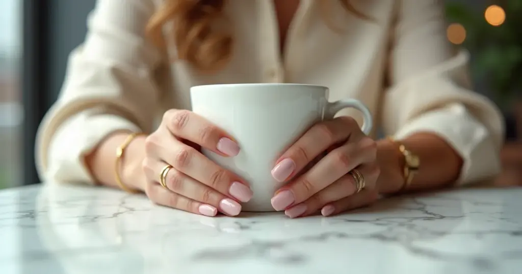 44 Ideias de Unhas Curtas com Esmalte em Gel que Alongam e Duram 3 Semanas
