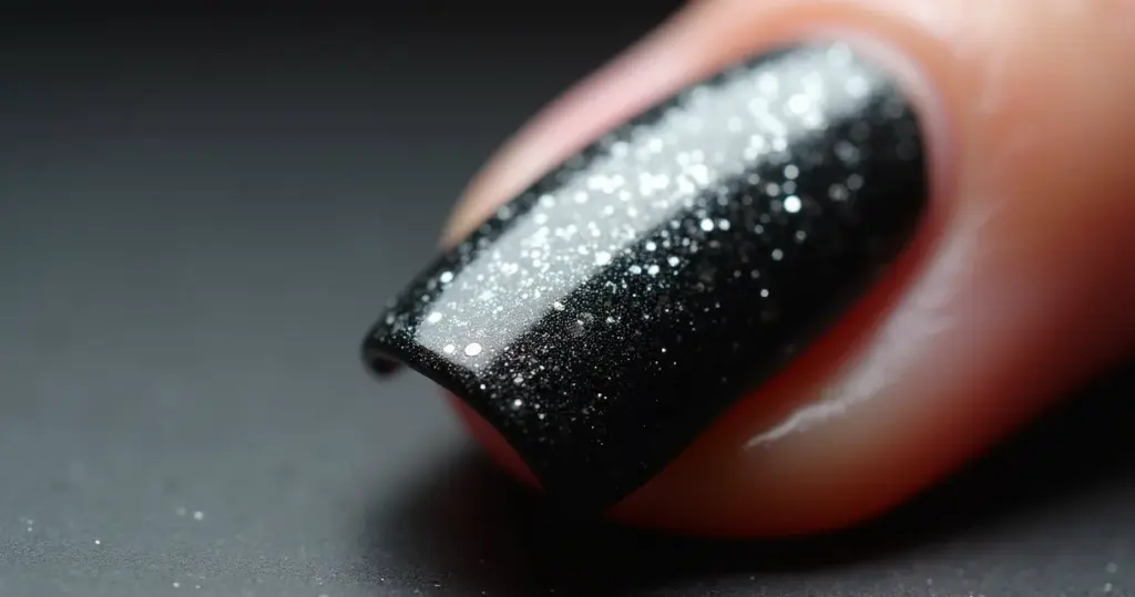 Unha Preta com Glitter Prata: Seu Guia Completo para Brilhar!