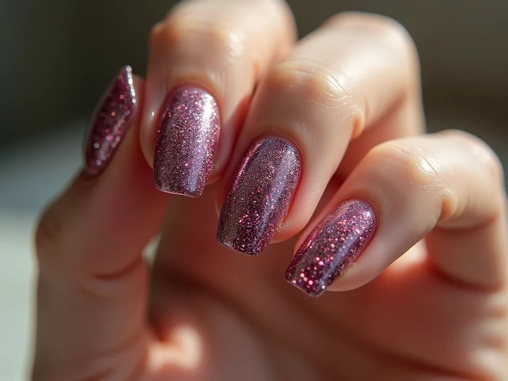 Unhas Cascata de Glitter: O Efeito Brilhante Que Vicia em 2026 Unhas Cascata de Glitter: O Efeito Brilhante Que Vicia em 2026