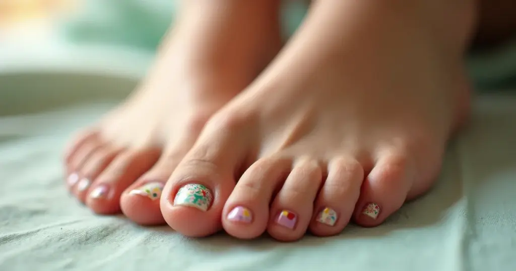 Unhas decoradas pés fotos: veja 2026 as tendências!