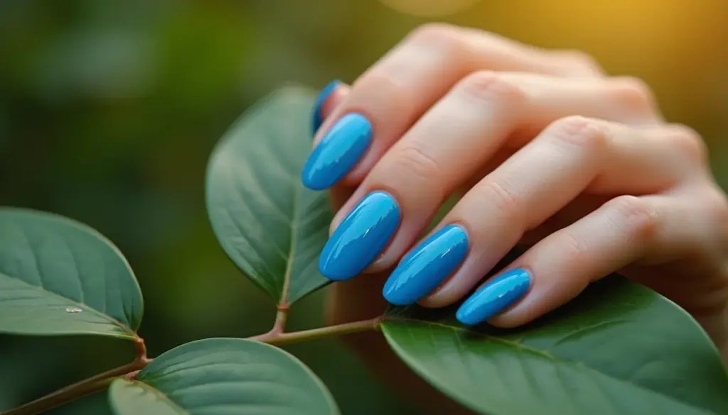 Unhas Em Gel Azul: 7 designs que vão bombar [2026]