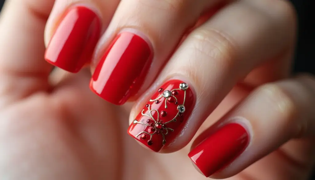 Unhas Vermelhas Decoradas: 5 Ideias Que Vão Te Deixar Incrível Unhas Vermelhas Decoradas: 5 Ideias Que Vão Te Deixar Incrível