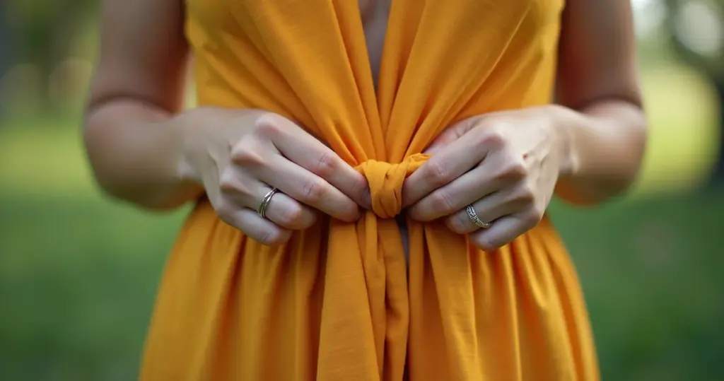 Vestido Multiformas Amarrações: Seu Segredo para Looks Infinitos Vestido Multiformas Amarrações: Seu Segredo para Looks Infinitos