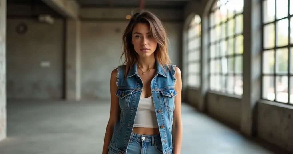 5 erros ao usar colete jeans que arruínam seu look (você comete o 3º)