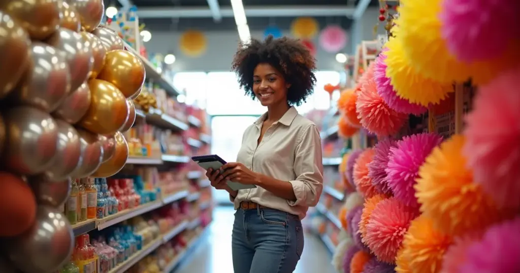Balão metalizado vs papel crepom: qual realmente economiza na sua festa?