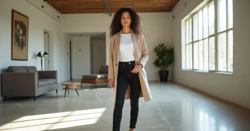 Calça skinny como usar em 2026: o truque que deixa seu look moderno