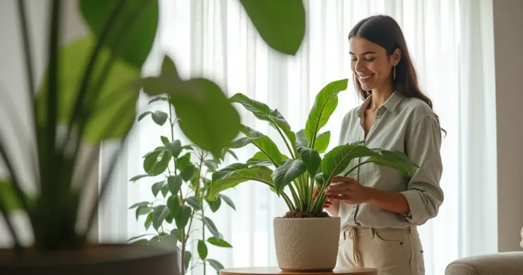 Como cuidar zamioculca em sala com pouca luz sem matá-la de amor