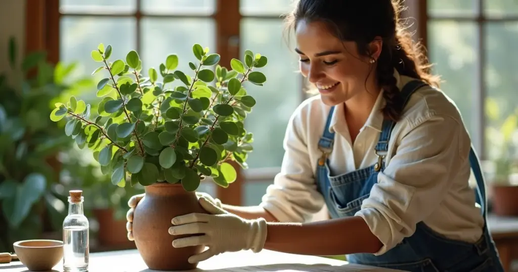 Como evitar que folhas de eucalipto murchem rápido com o truque da glicerina