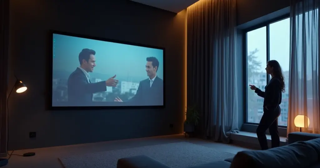 Como evitar reflexos tela home theater com ajustes simples que ninguém te conta