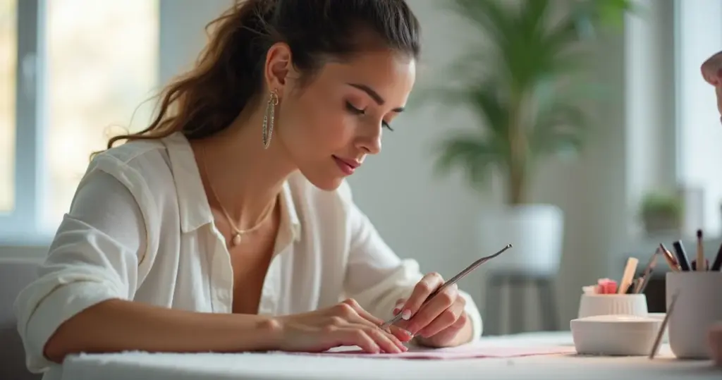 Como lixar unha redonda perfeita: técnica que evita lascados por semanas