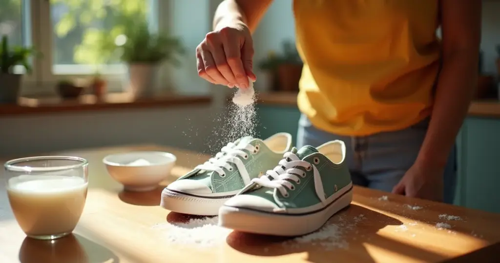 Como tirar chulé do sapato com 2 ingredientes da sua cozinha