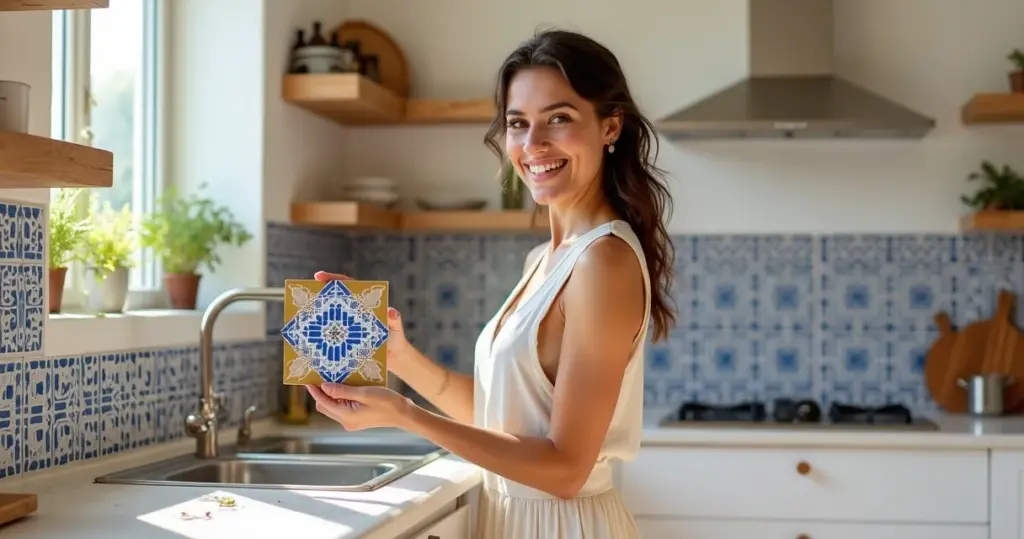 Como usar azulejos mosaico cozinha grega: passo a passo sem dor de cabeça