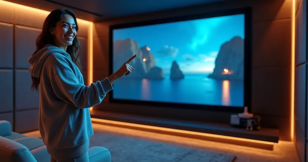 Custo montar sala cinema em casa: o detalhe que dobra seu investimento