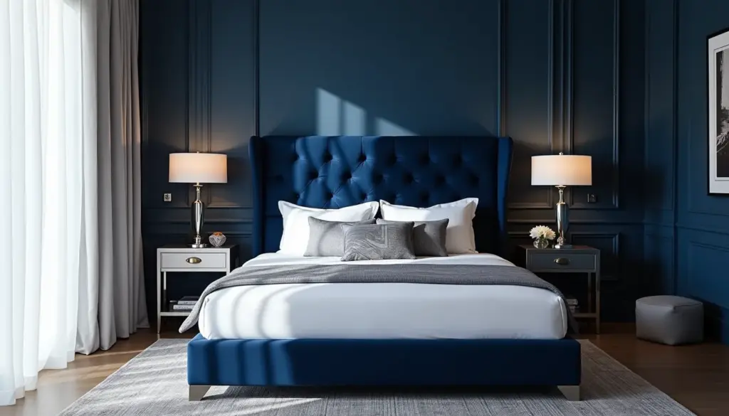 50 Ideias de Decoração Azul e Prata Masculino para Transformar Seu Espaço 50 Ideias de Decoração Azul e Prata Masculino para Transformar Seu Espaço