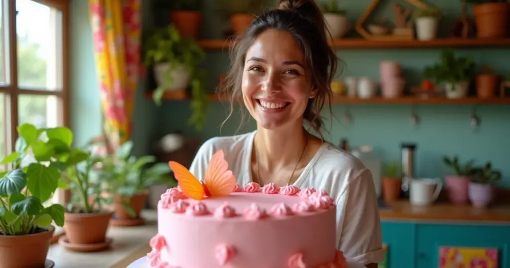 17 Ideias de Decoração Bolo Rosa que Vão Deixar Sua Festa Perfeita