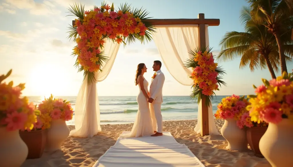 87 ideias de decoração casamento praia que vão te surpreender em 2026