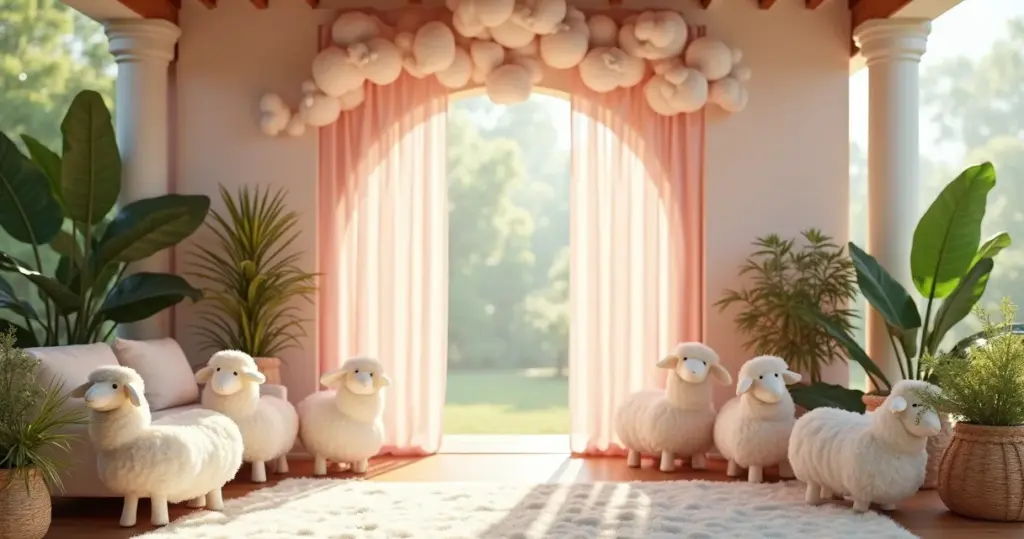 32 Ideias de decoração chá de bebê ovelhinha que encantam qualquer convidado