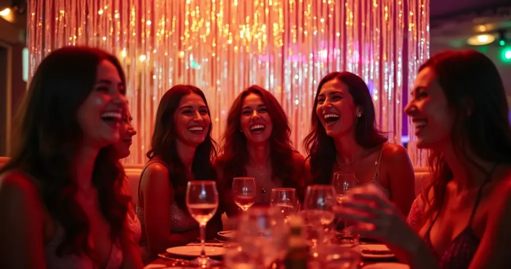 Decoração com Cortina Metalizada: Ideias que Transformam sua Festa