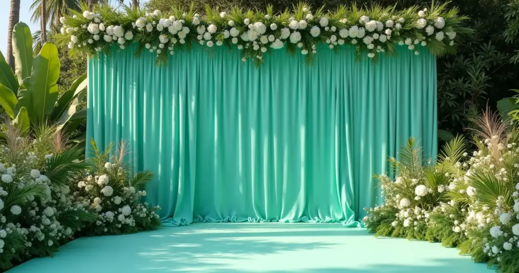 23 Ideias de Decoração de 15 Anos Verde Água para Impressionar