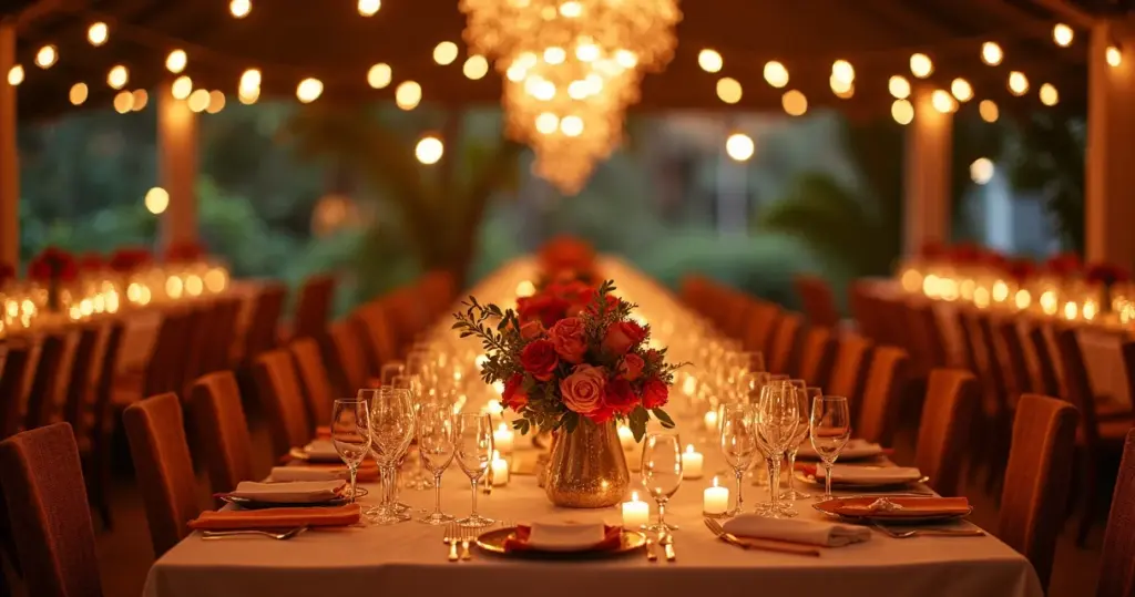 27 Ideias de Decoração de Casamento de Luxo Que Criam Experiência Sensorial