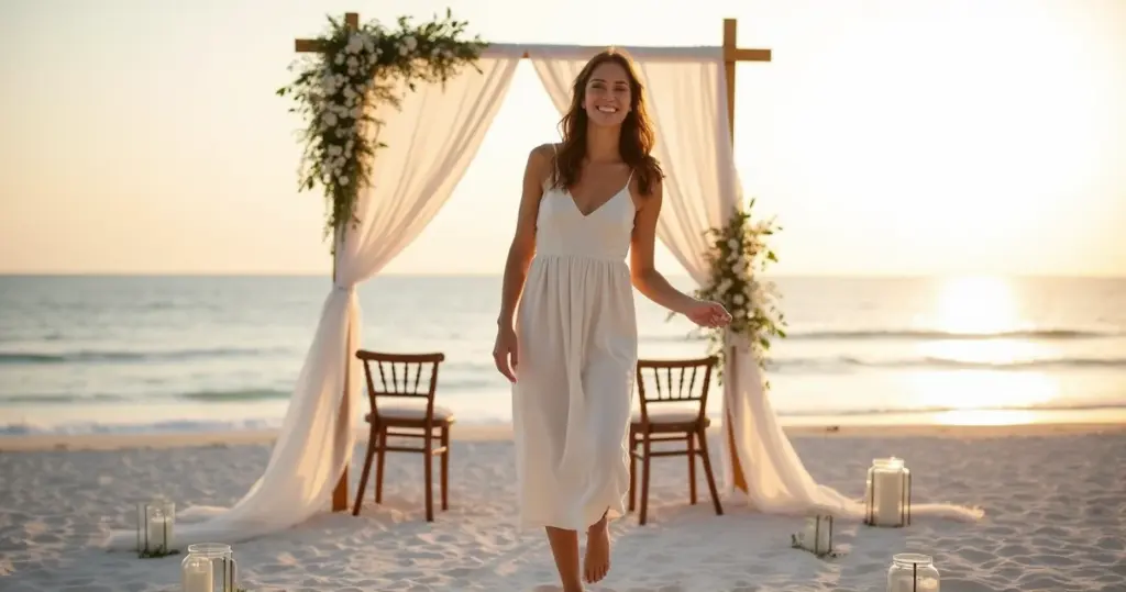 17 Ideias de Decoração de Casamento na Praia Simples (Economize 40%)