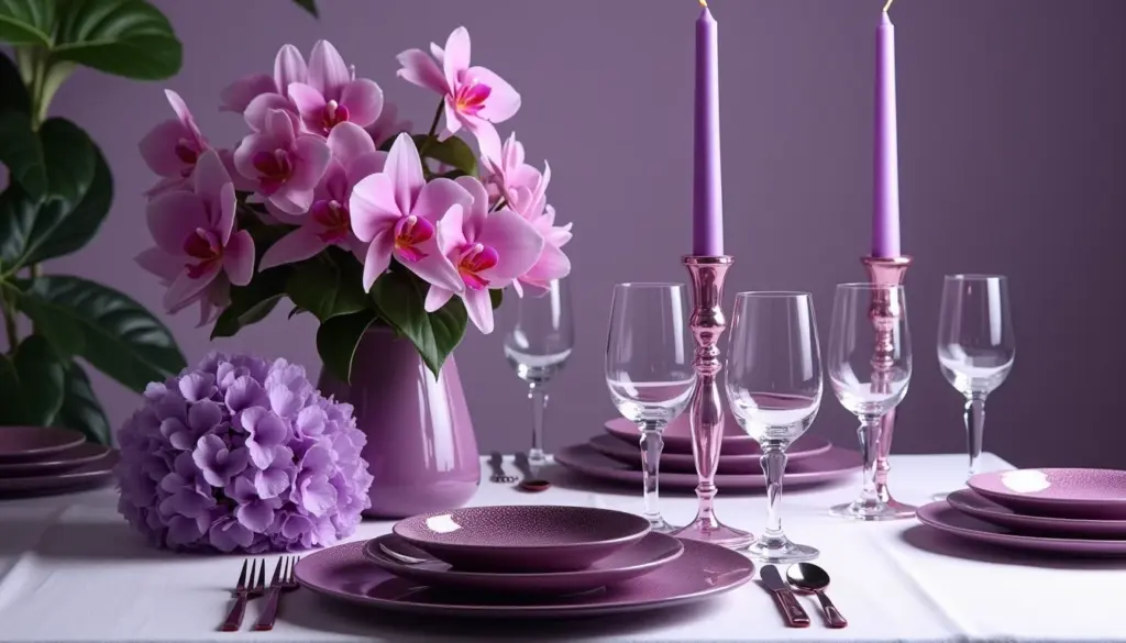 8 Ideias de Decoração Lilás e Roxo para Festa Elegante