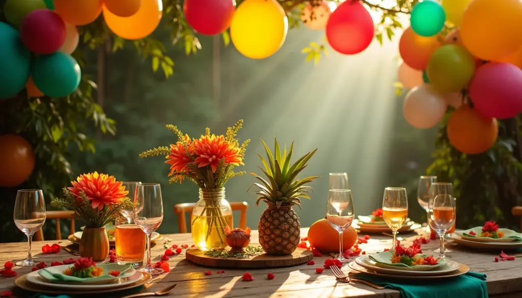 87 Ideias de Decoração de Mesa com Balão que Duram a Festa Toda
