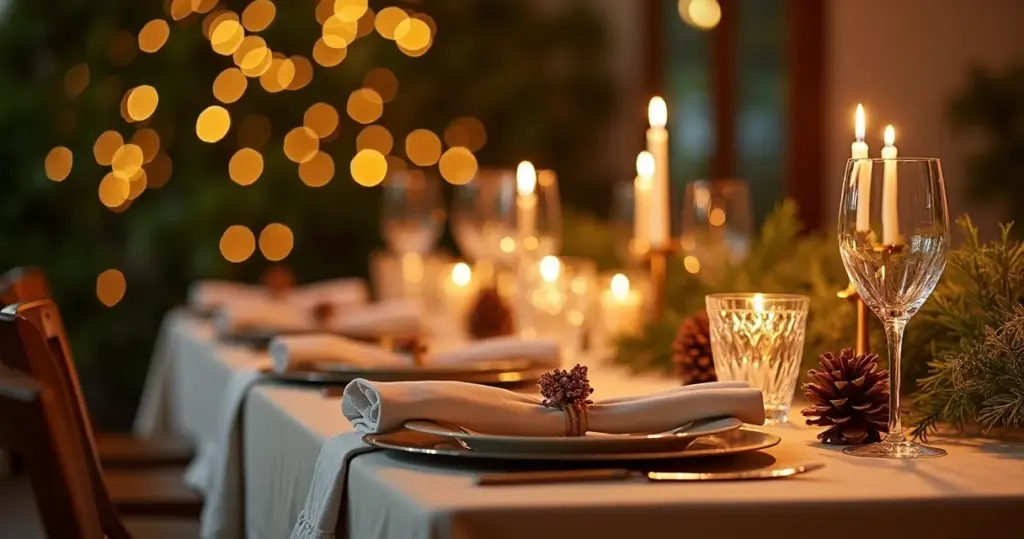 23 Ideias de decoração de mesa de Natal que criam memórias (não só visual) 23 Ideias de decoração de mesa de Natal que criam memórias (não só visual)