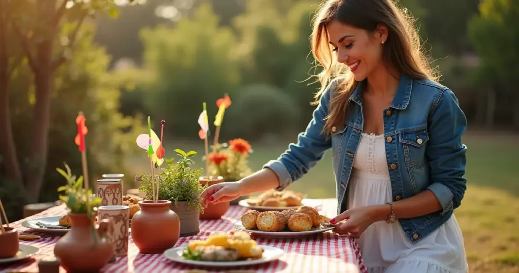 18 Ideias de Decoração de Mesa de São João que Fazem o Arraiá Brilhar