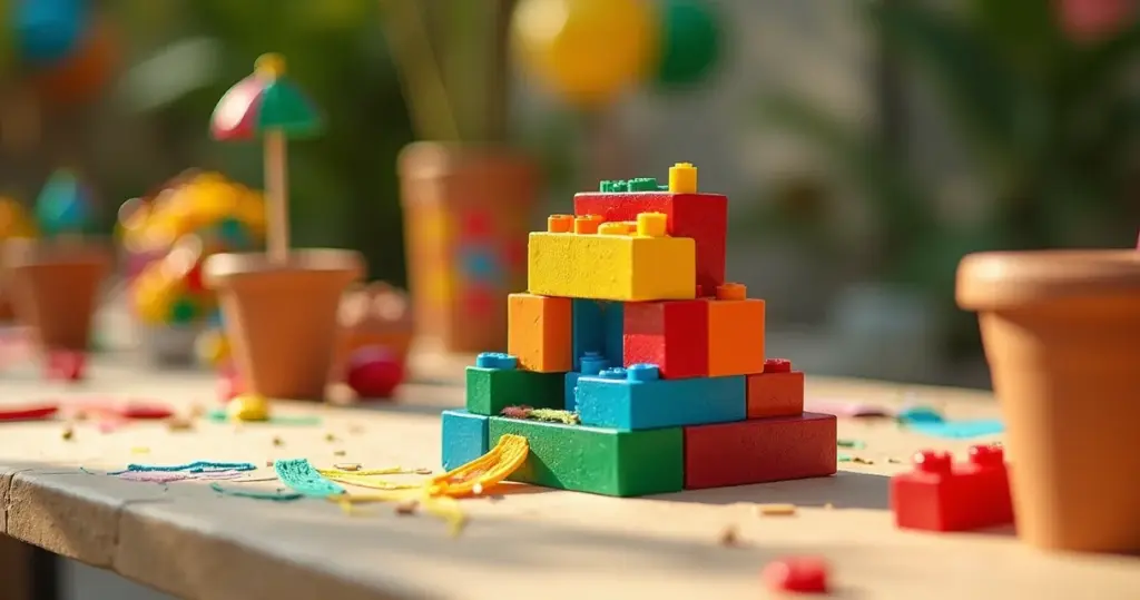 18 Ideias de Decoração de Mesa Dia das Crianças que Viram Brincadeira