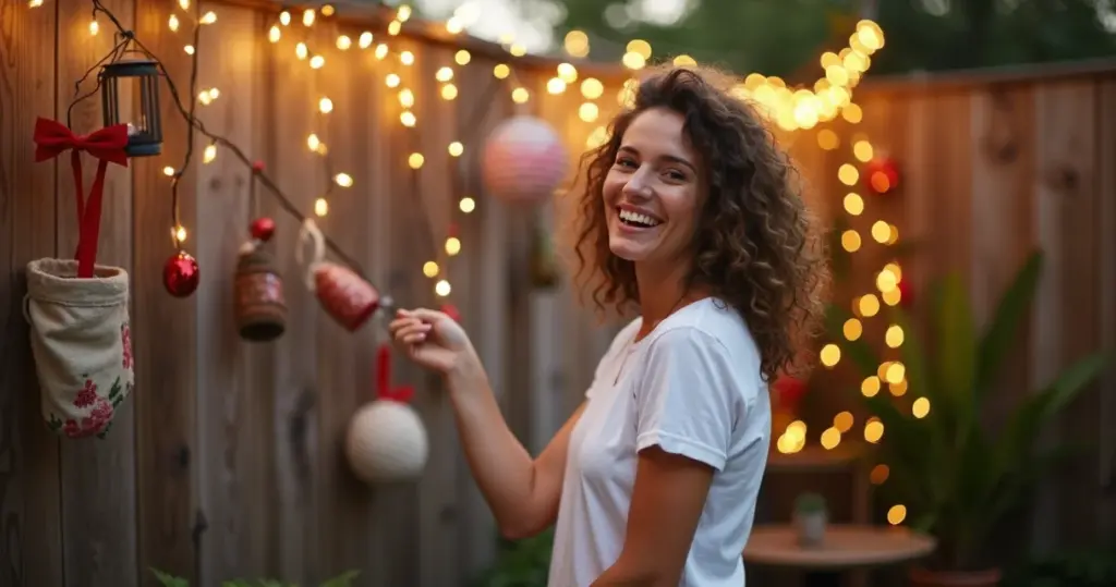 12 Ideias de Decoração de Natal Área Externa Barata e Simples (2026)