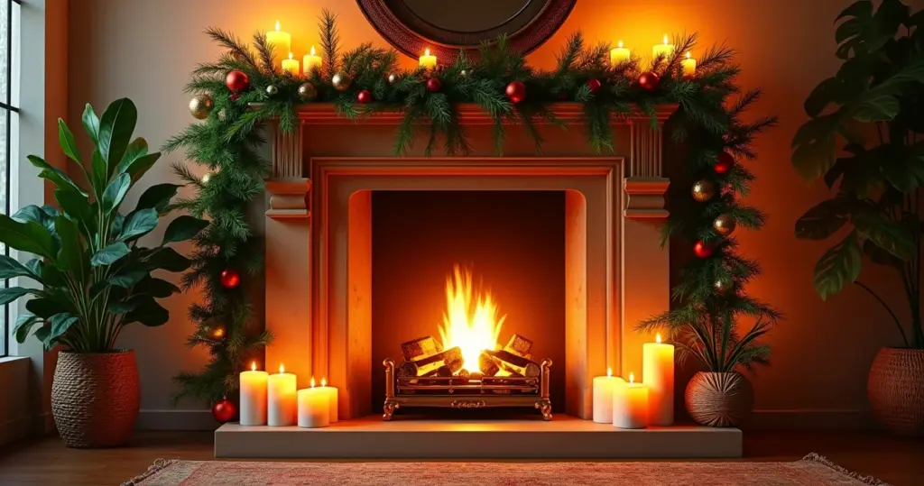 23 Ideias de Decoração de Natal com Lareira que Vão Aconchegar sua Sala 23 Ideias de Decoração de Natal com Lareira que Vão Aconchegar sua Sala