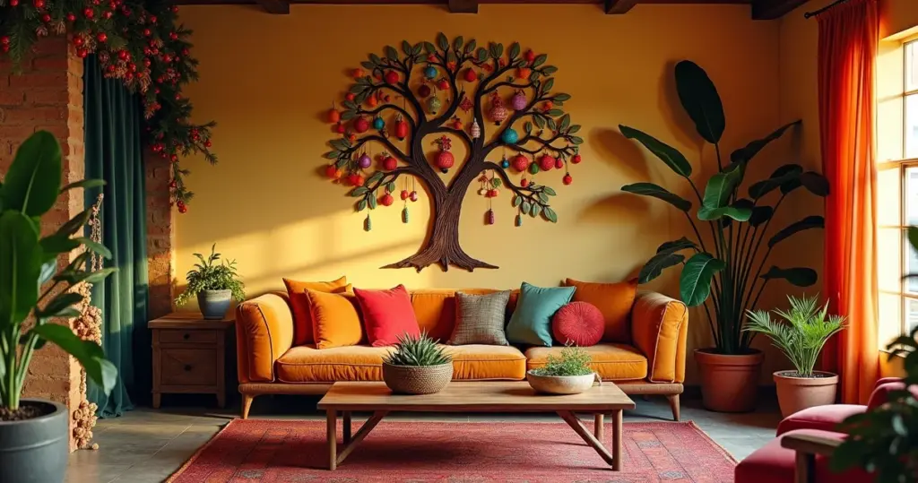 17 Ideias de Decoração de Natal de TNT: Barato e Fácil