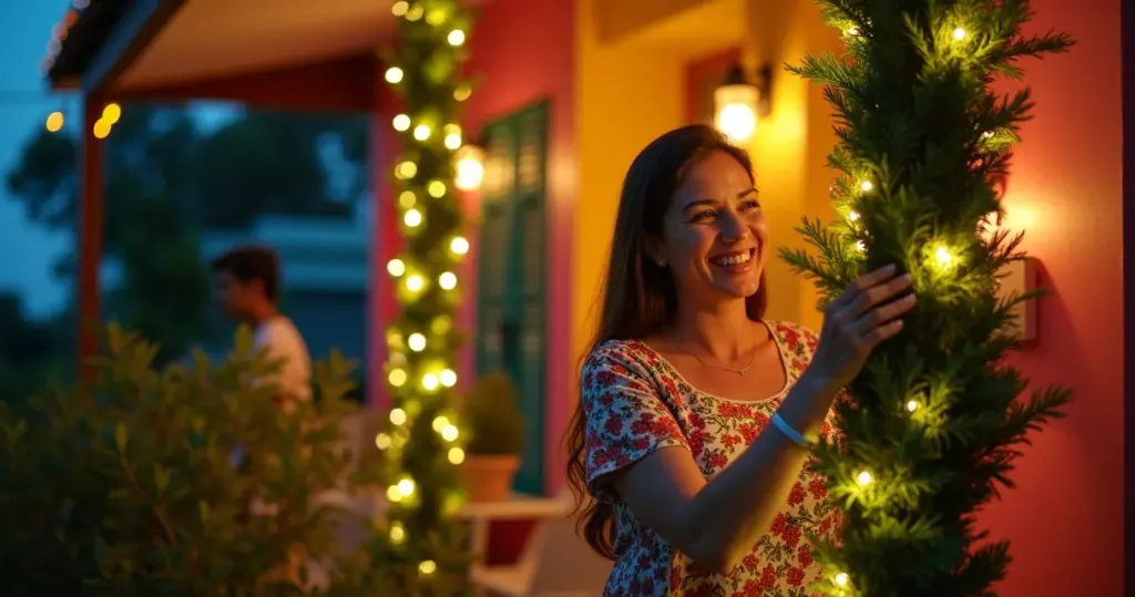 15 Ideias de Decoração de Natal para Área Externa Que Vão Encantar a Rua