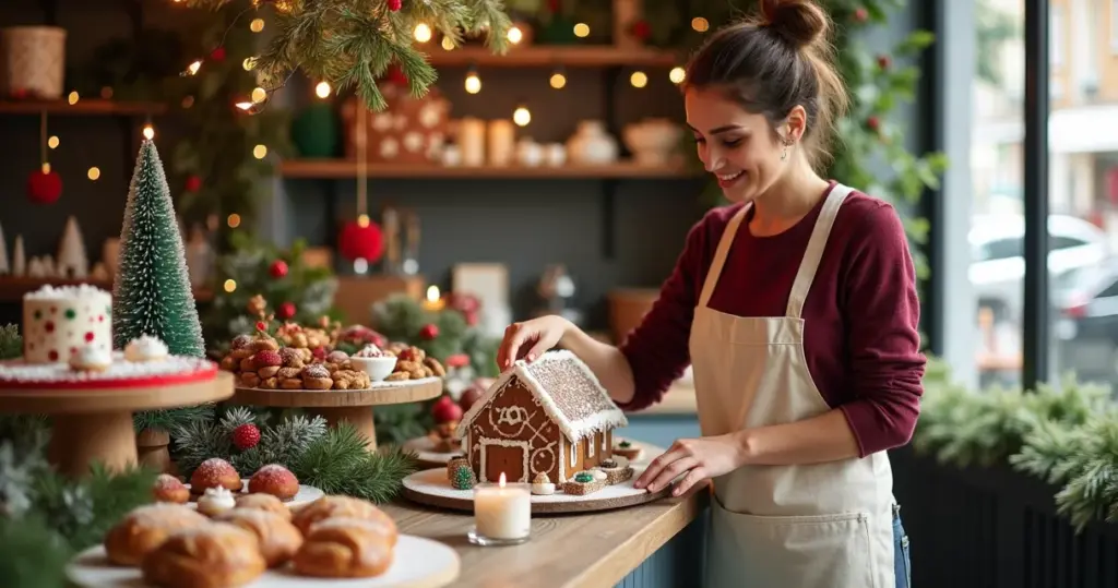 27 Ideias de Decoração de Natal para Padaria que Aumentam Vendas
