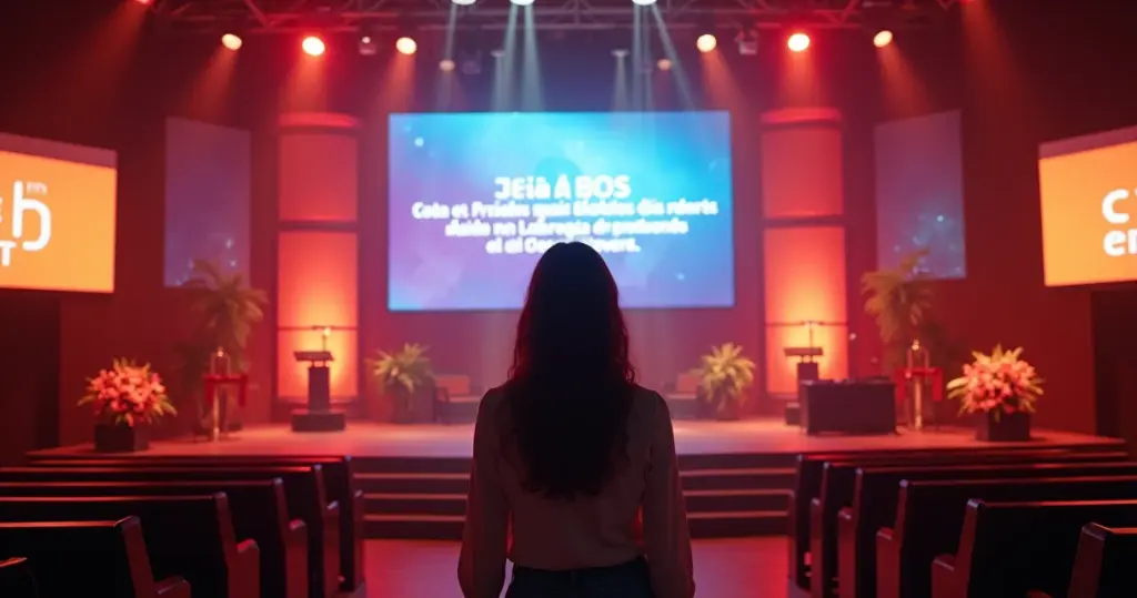 27 Ideias de Decoração de Painel para Igreja Evangélica que Transformam Cultos