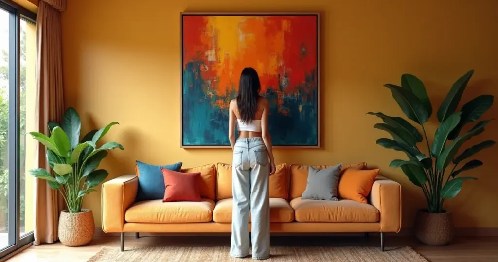 17 Ideias de Decoração de Quadro para Sala: A Regra dos 2/3 Que Ninguém Te Contou