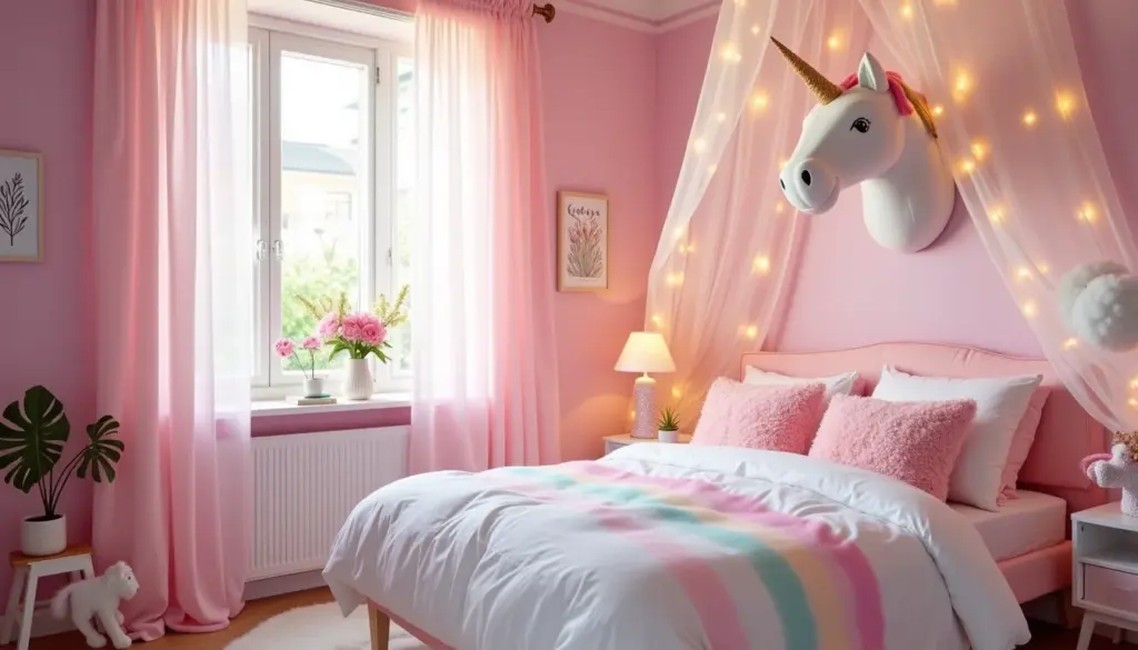 35 Ideias de Decoração do Unicórnio para Festa e Quarto em 2026