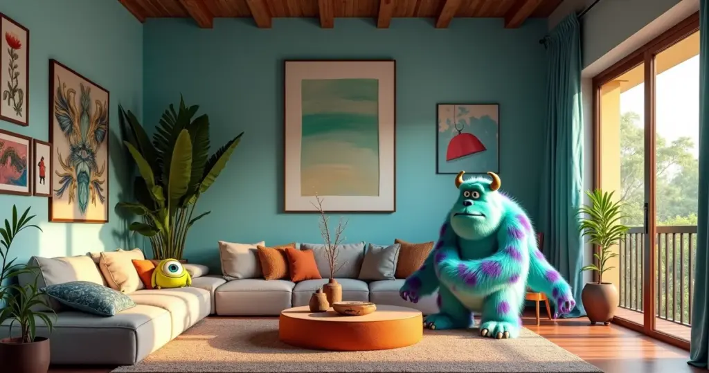 18 Ideias de Decoração dos Monstros S.A. Que Vão Encantar Seu Filho