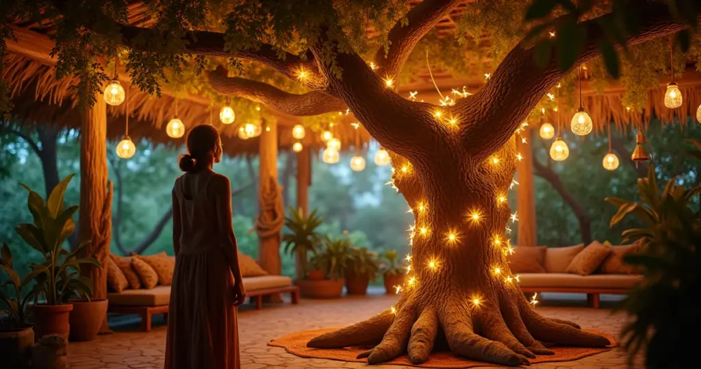 27 Ideias de Decoração em Árvores Naturais que Transformam seu Espaço