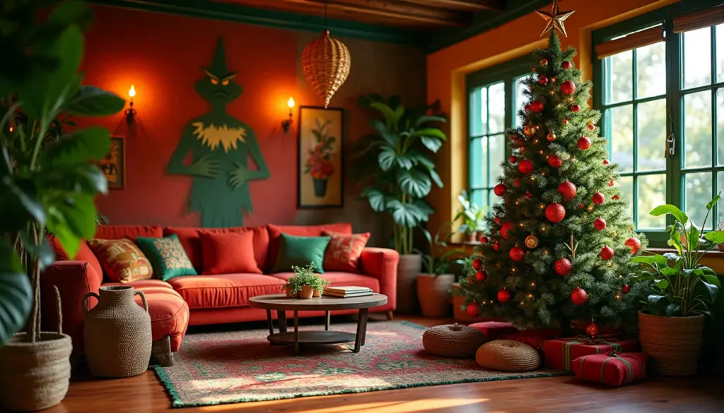 87 ideias de decoração Grinch para arrasar no Natal 2026